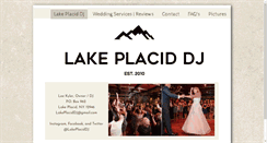 Desktop Screenshot of lakeplaciddj.com